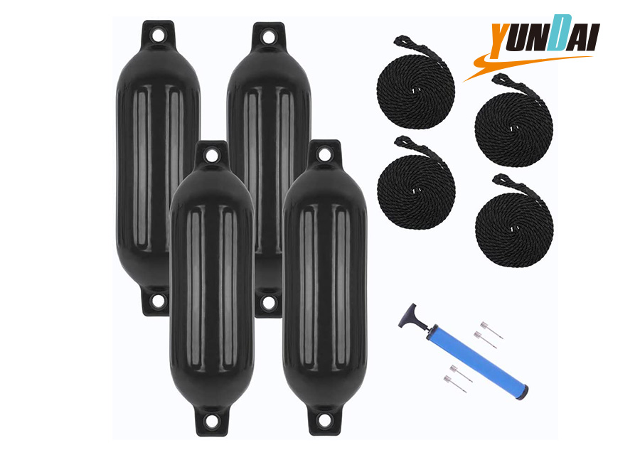 YUNDAI 4-Pack Ribbed Boat Fender